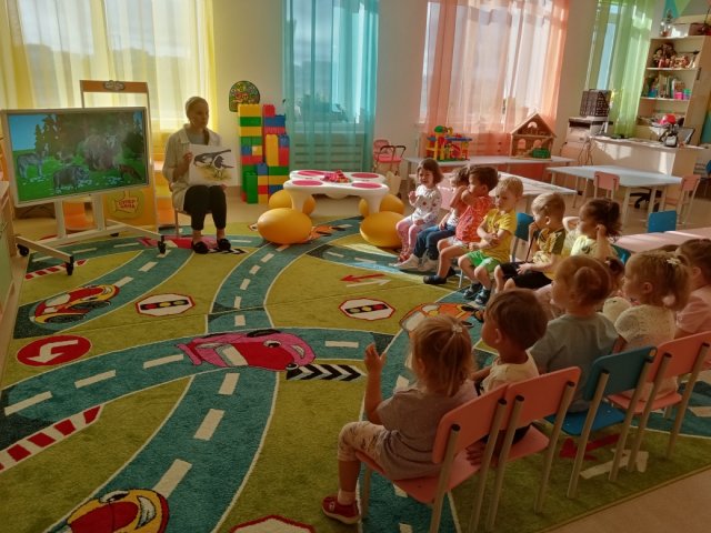 Занятие «Безопасность в лесу». Группа "Снежинка"