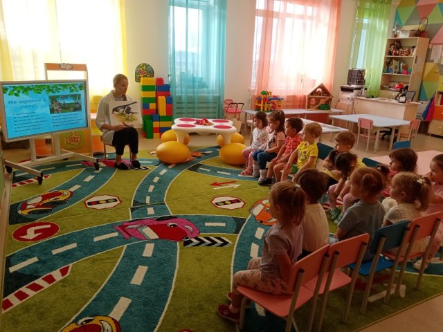 Занятие «Безопасность в лесу». Группа "Снежинка"