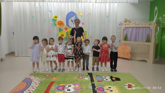Занятие в средней группе детского сада «День Матери»