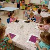 Художественно-эстетическое развитие. Лепка. Тема: «Снег идет»