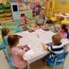 Художественно-эстетическое развитие. Лепка. Тема: «Снег идет»