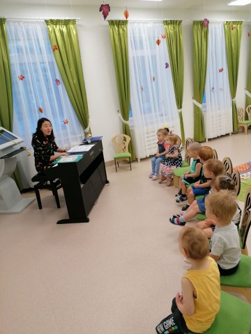 Музыкальные занятия в детском саду