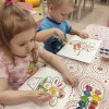 Художественно – эстетическое занятие. Рисование. Тема: «Цветочки в горшочке».