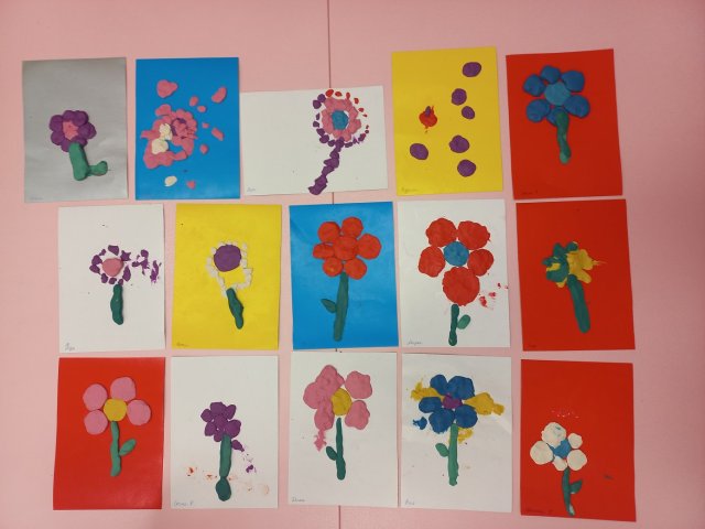 Тема занятия: "Цветы"